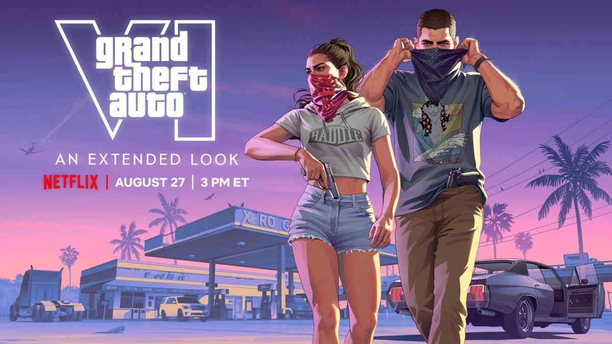 Ілюстрація розширеного відео Grand Theft Auto VI від Rockstar