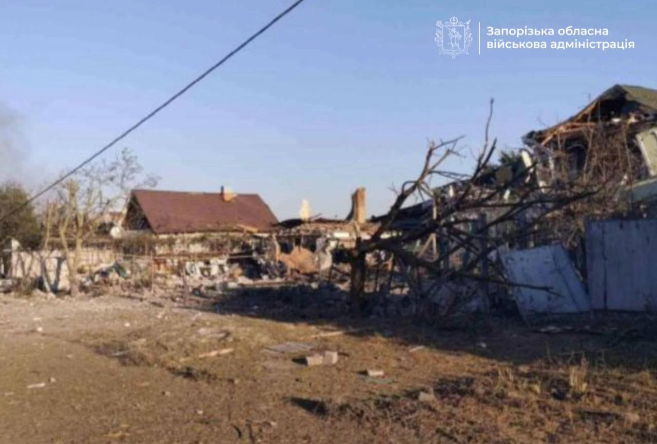 Пошкоджені приватні будинки у Запорізькому районі після ударів РФ 22 серпня 2026 року