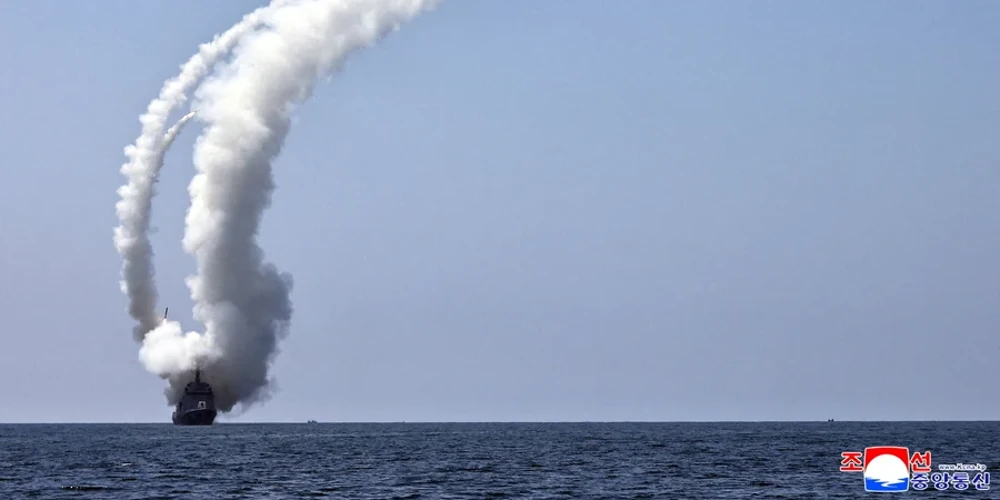 Запуск ракети з району Вонсана на східному узбережжі Північної Кореї (Фото: KCNA via REUTERS)